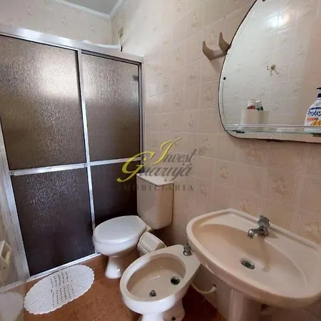Apartamento Pitangueiras Centro Guaruja , 150 Metros Da Praia Vista Mar Exterior foto
