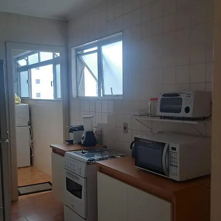 Apartamento Pitangueiras Centro Guaruja , 150 Metros Da Praia Vista Mar Exterior foto